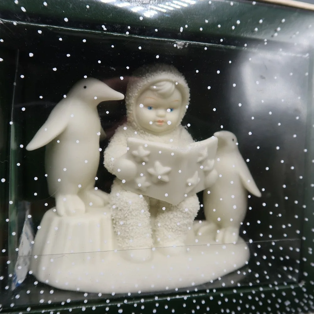 Read Me a Story Snowbabies by Department 56 Winter Tales